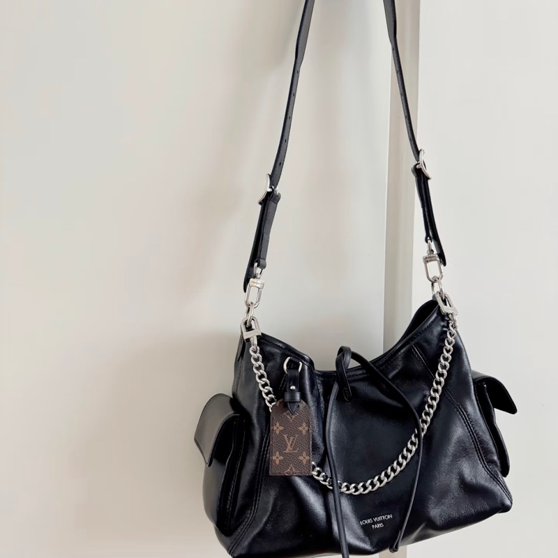 Louis Vuitton LV CarryAll cargo vibe PM 黑武士-31