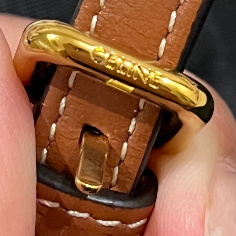Celine 小包 斜背包 凱旋門 小廢包 稀有-4