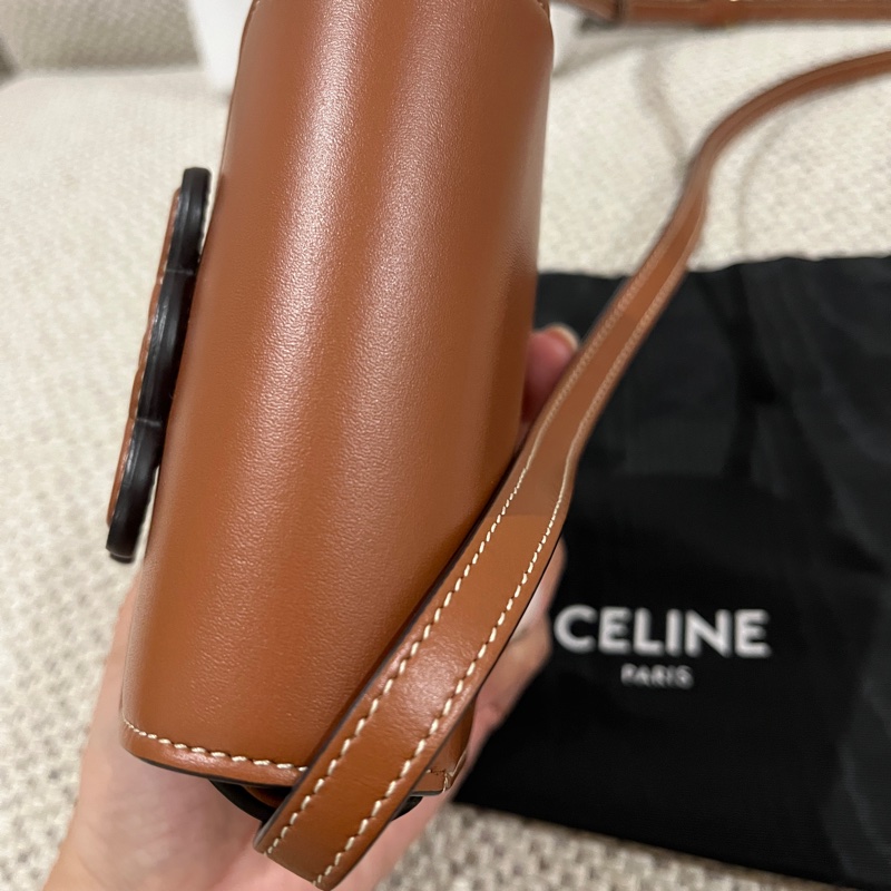 Celine 小包 斜背包 凱旋門 小廢包 稀有-8