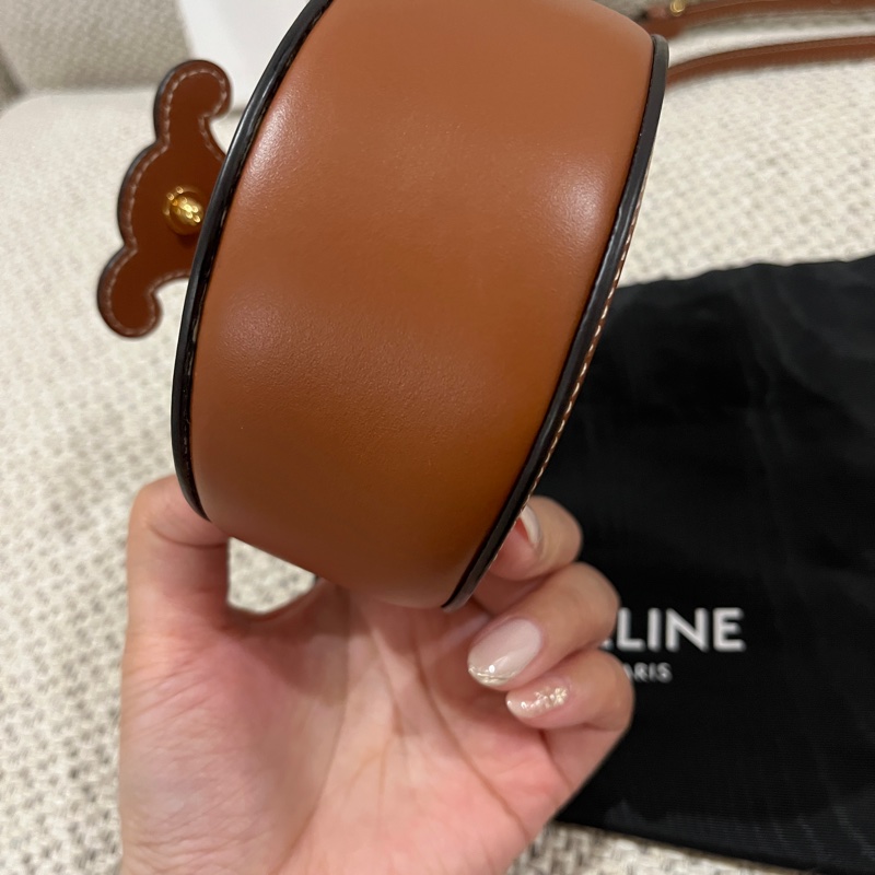 Celine 小包 斜背包 凱旋門 小廢包 稀有-9