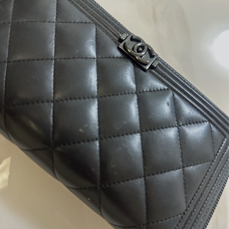 香奈兒長夾（黑釦）-7