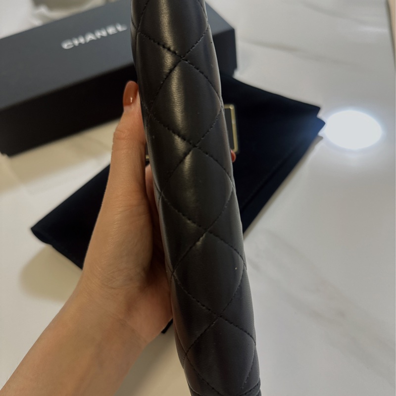 香奈兒長夾（黑釦）-12