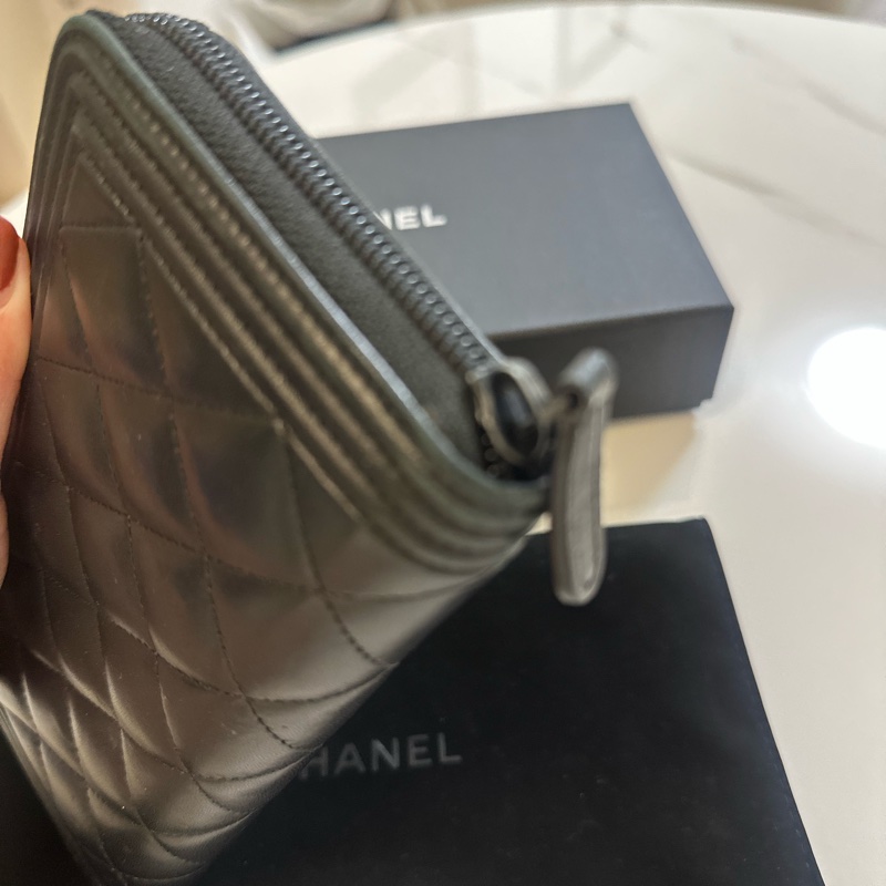 香奈兒長夾（黑釦）-13