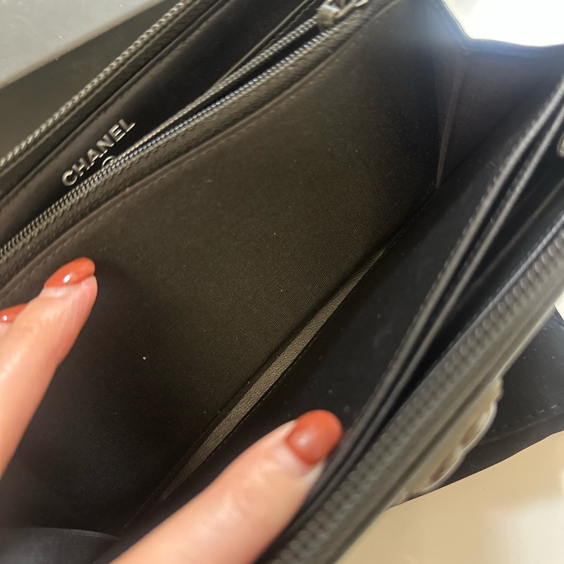 香奈兒長夾（黑釦）-17
