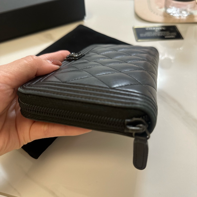 香奈兒長夾（黑釦）-19