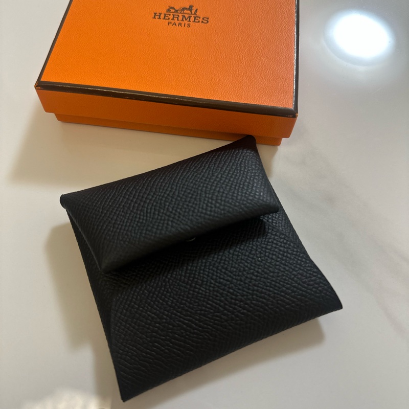 Hermes bastia 零錢包👛 黑色-0