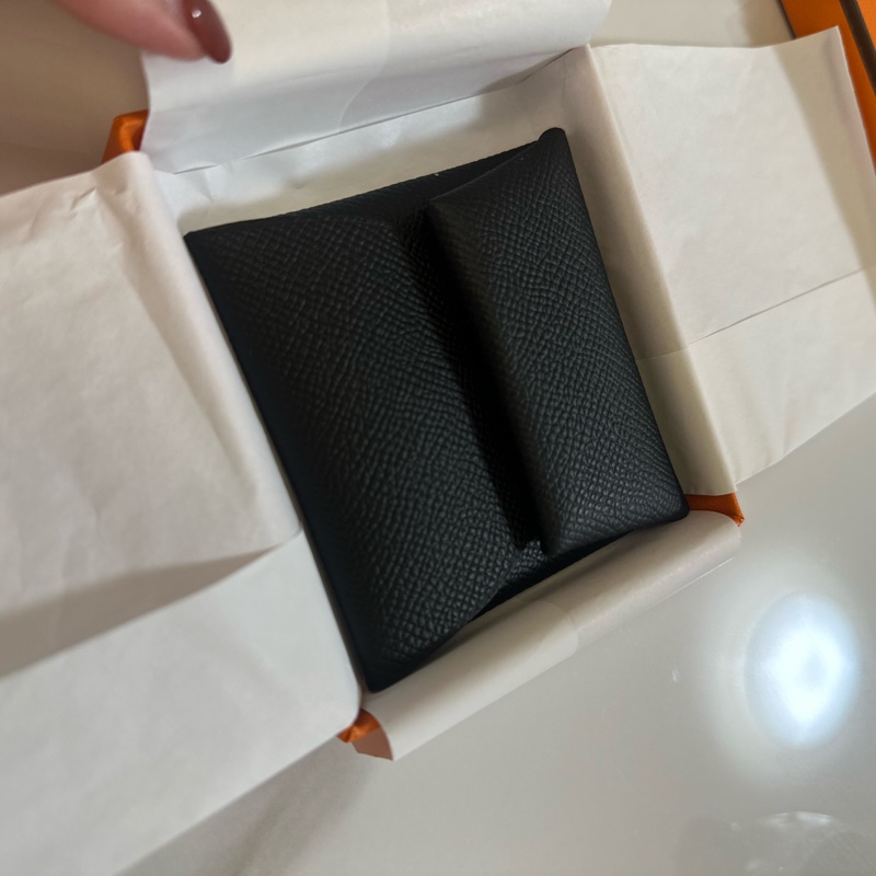 Hermes bastia 零錢包👛 黑色-3