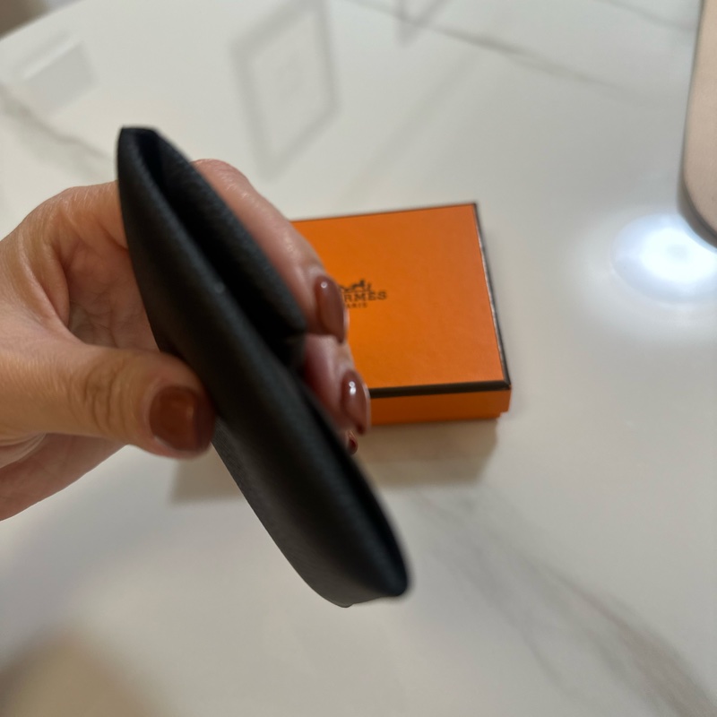 Hermes bastia 零錢包👛 黑色-7