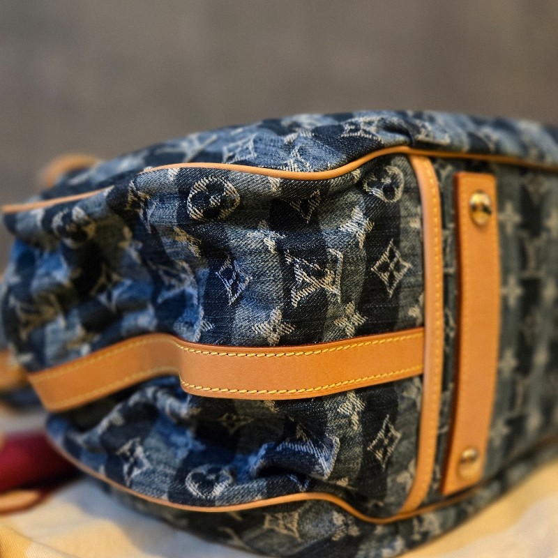 Louis Vuitton 2006 牛仔包 CABAS RAYE GM-8