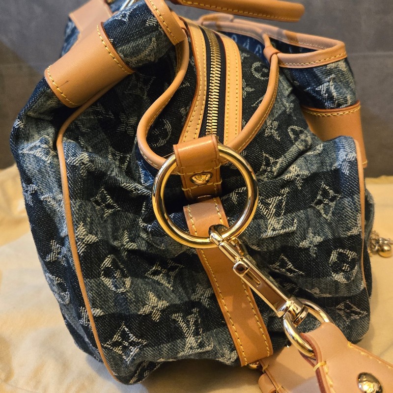 Louis Vuitton 2006 牛仔包 CABAS RAYE GM-13