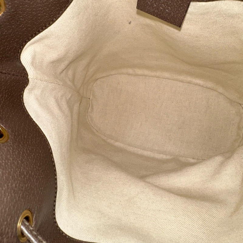 Gucci 540457 老花pvc拼牛皮水桶包 ophidia gg bucket bag-40