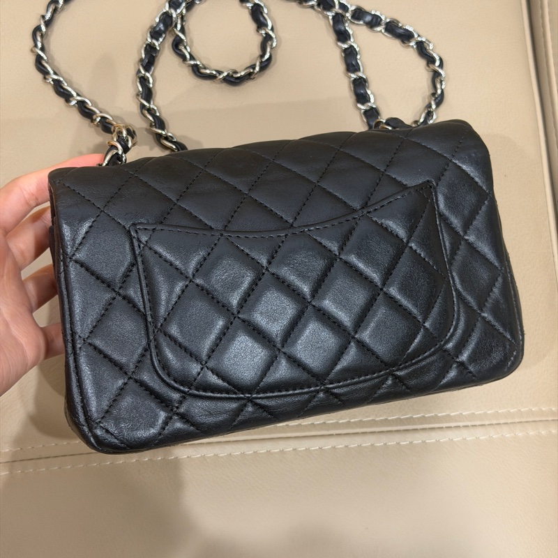 閒置帶膜🈶️購證 全配❤️香奈兒 #黑銀 #cf #mini #cf20-18