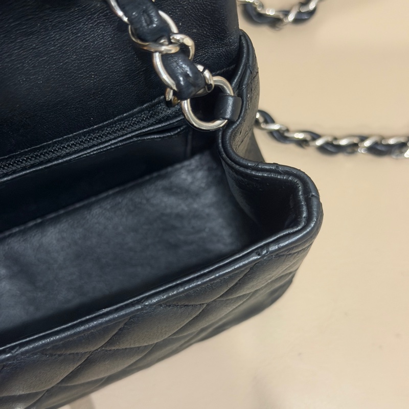 閒置帶膜🈶️購證 全配❤️香奈兒 #黑銀 #cf #mini #cf20-24