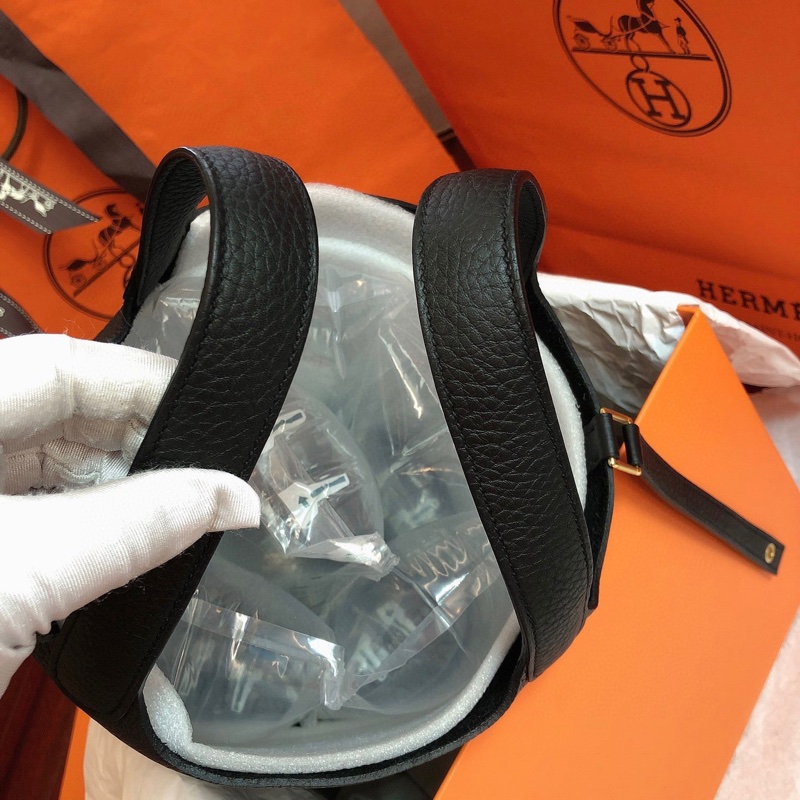 大全配🈶️購證❤️愛馬仕 #黑金 #菜籃子 18cm #picotin #hermes-7