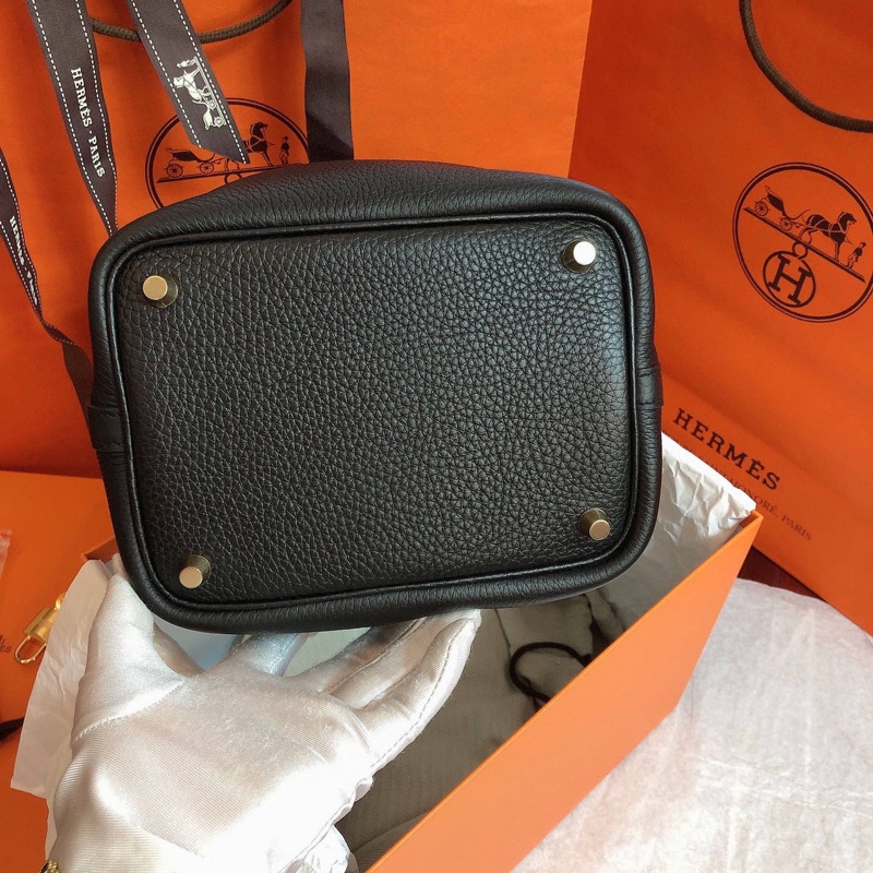 大全配🈶️購證❤️愛馬仕 #黑金 #菜籃子 18cm #picotin #hermes-8