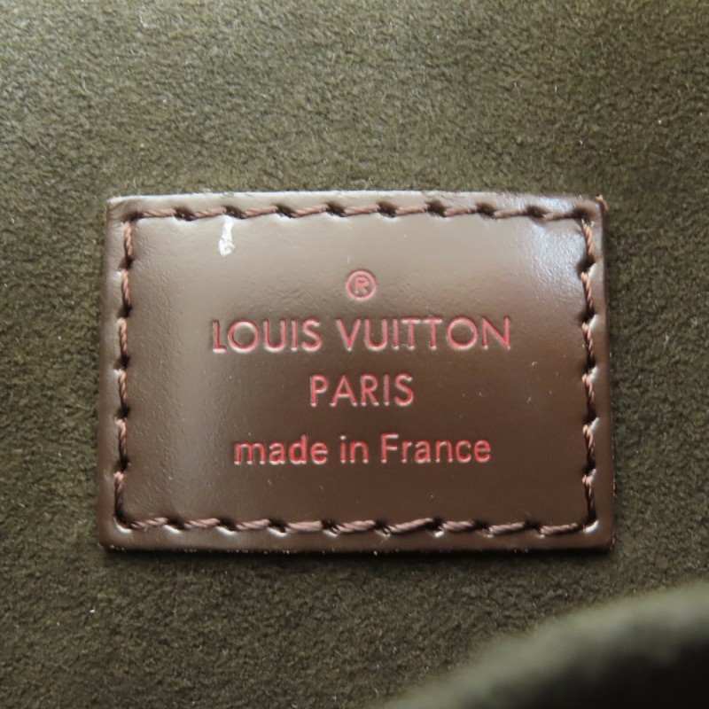 LOUIS VUITTON Damier Portobello PM金扣手挽袋-5