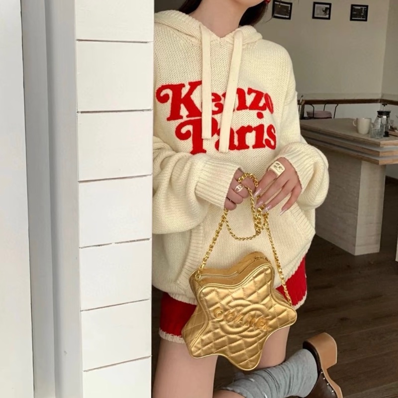 莉亞精品♡Chanel AS4579 星星斜背包 金色x金 全新閒置品-1