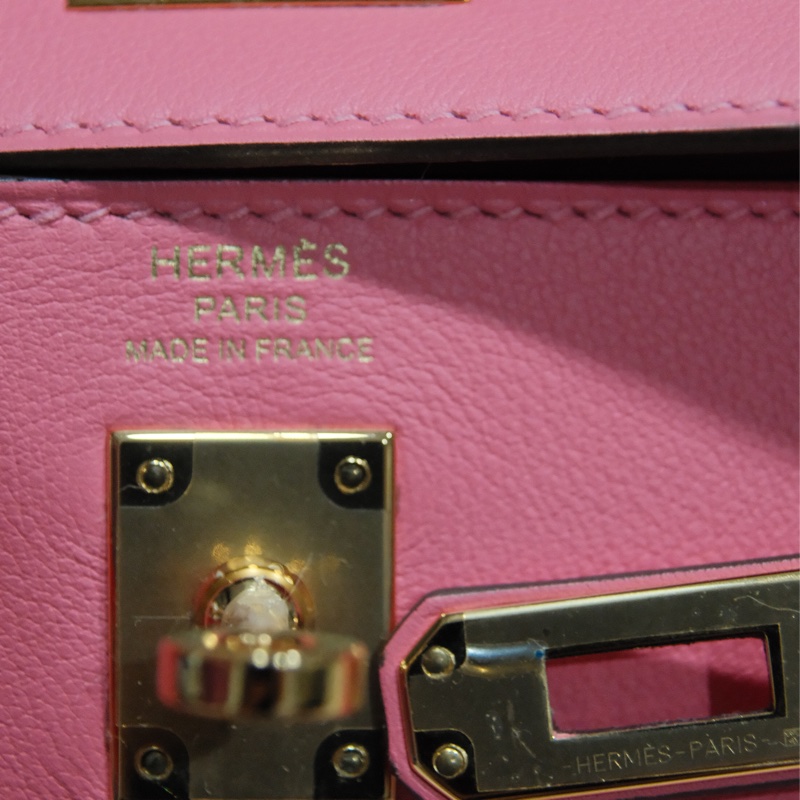 HERMES凱莉25公分金扣-2