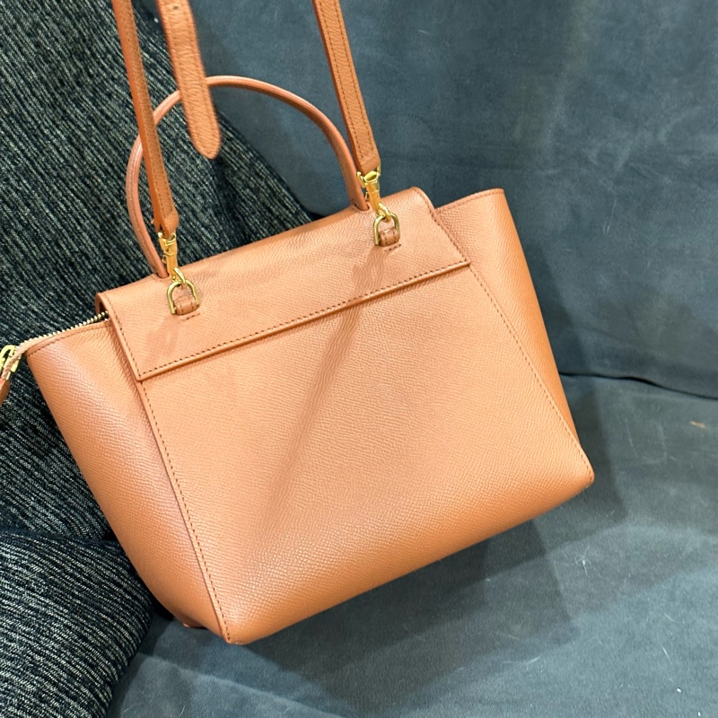 99新🌟 celine #珊瑚粉 #蜜桃粉 全皮 #鯰魚包 #nano-6