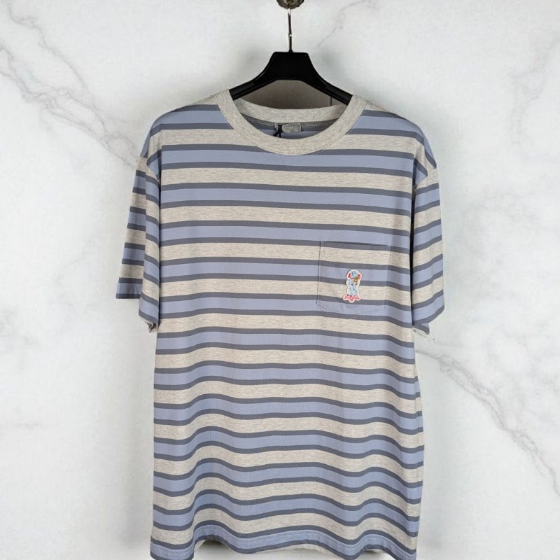 莉亞精品♡Dior 七夕限定條紋短T 尺碼L-0