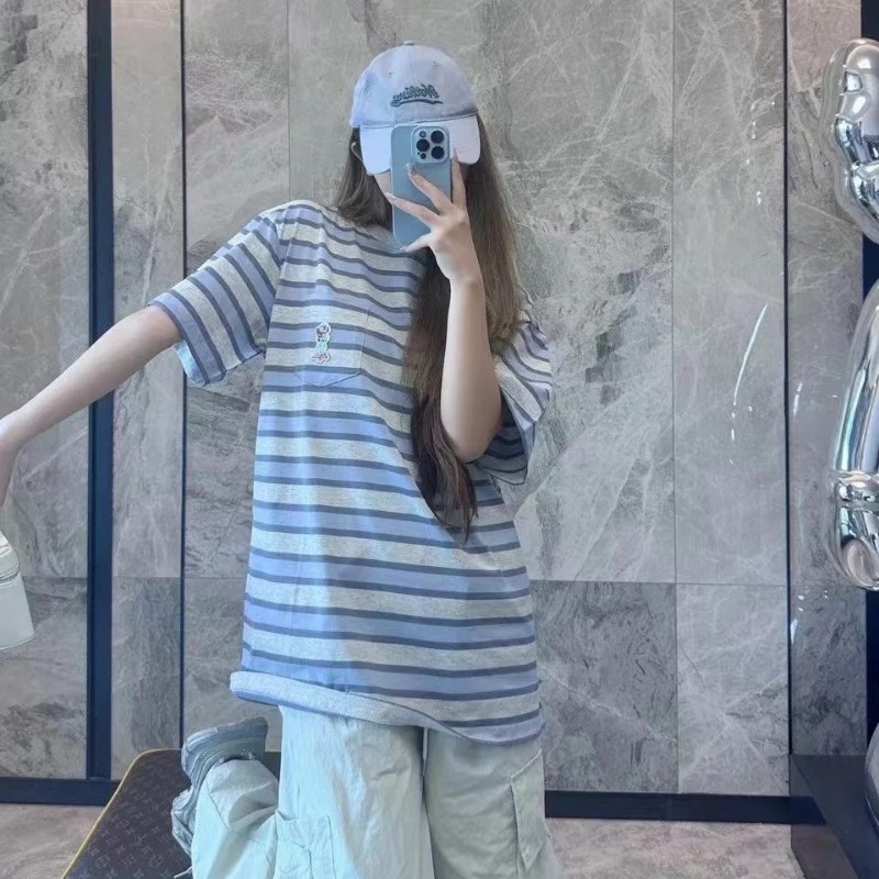 莉亞精品♡Dior 七夕限定條紋短T 尺碼L-2