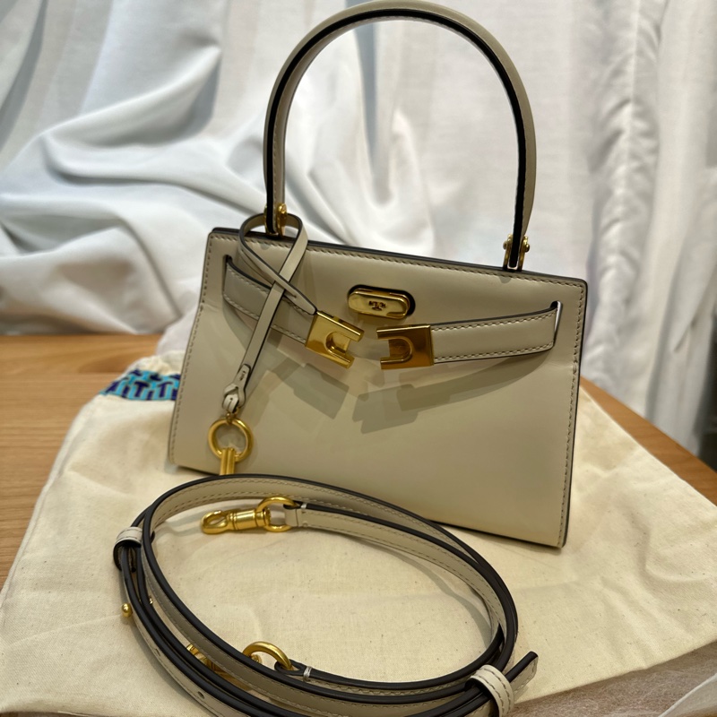 TORYBRUNCH 奶白色 LEE RADZIWLILL PETITE BAG-2