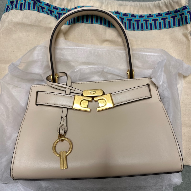 TORYBRUNCH 奶白色 LEE RADZIWLILL PETITE BAG-5
