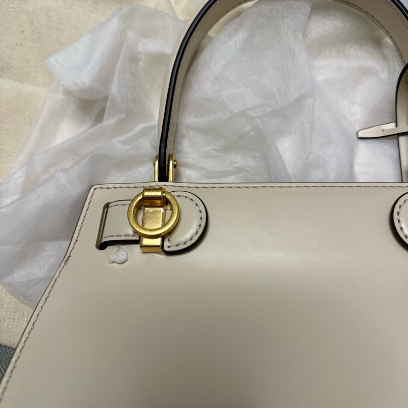 TORYBRUNCH 奶白色 LEE RADZIWLILL PETITE BAG-14