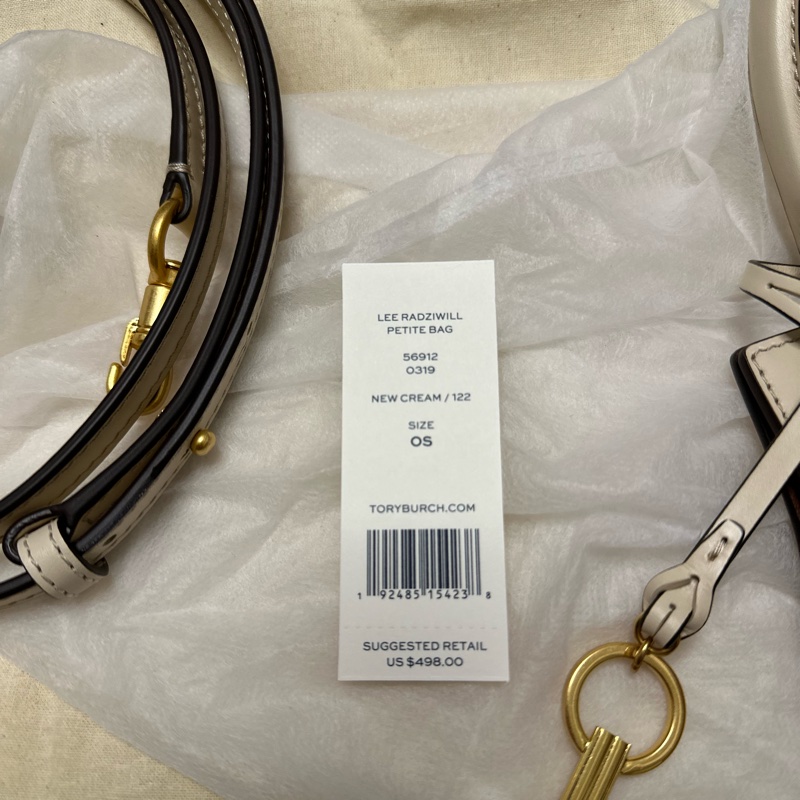TORYBRUNCH 奶白色 LEE RADZIWLILL PETITE BAG-18