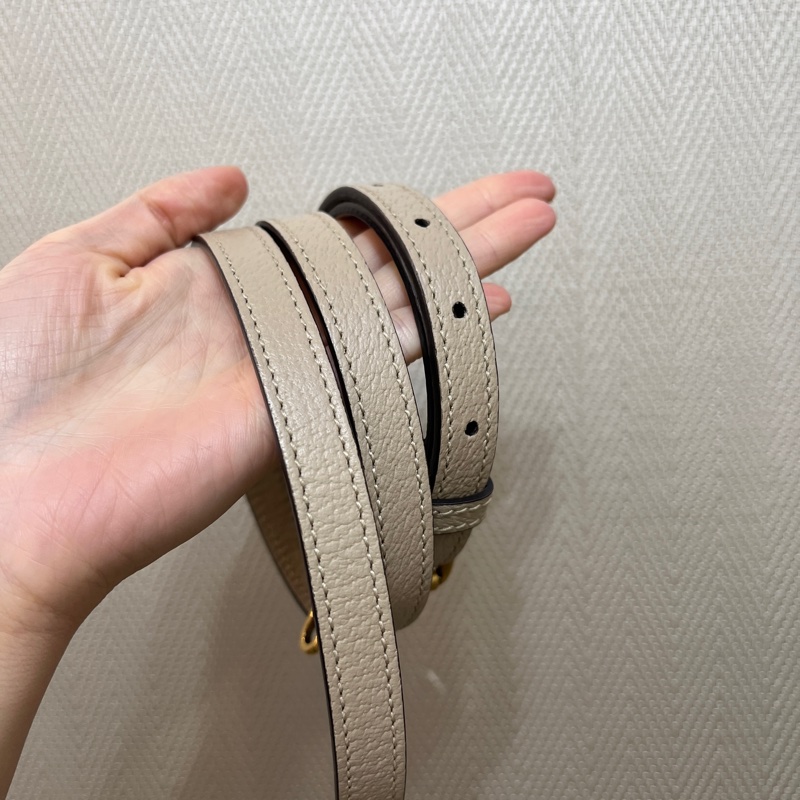 Gucci 燕麥PVC燕麥牛皮霧金釦手提斜背mini琴譜包-10
