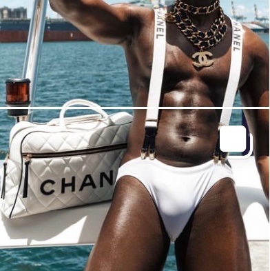 cHANEL白色保齡球包 vintage-7