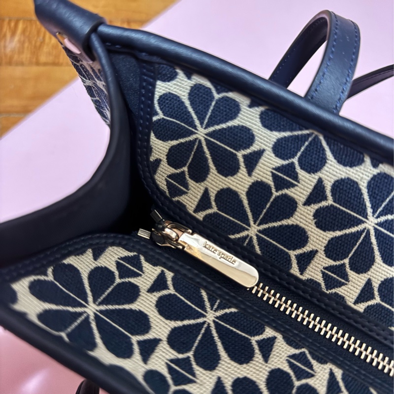 Kate Spade New York中號桃心四葉緹花包-2