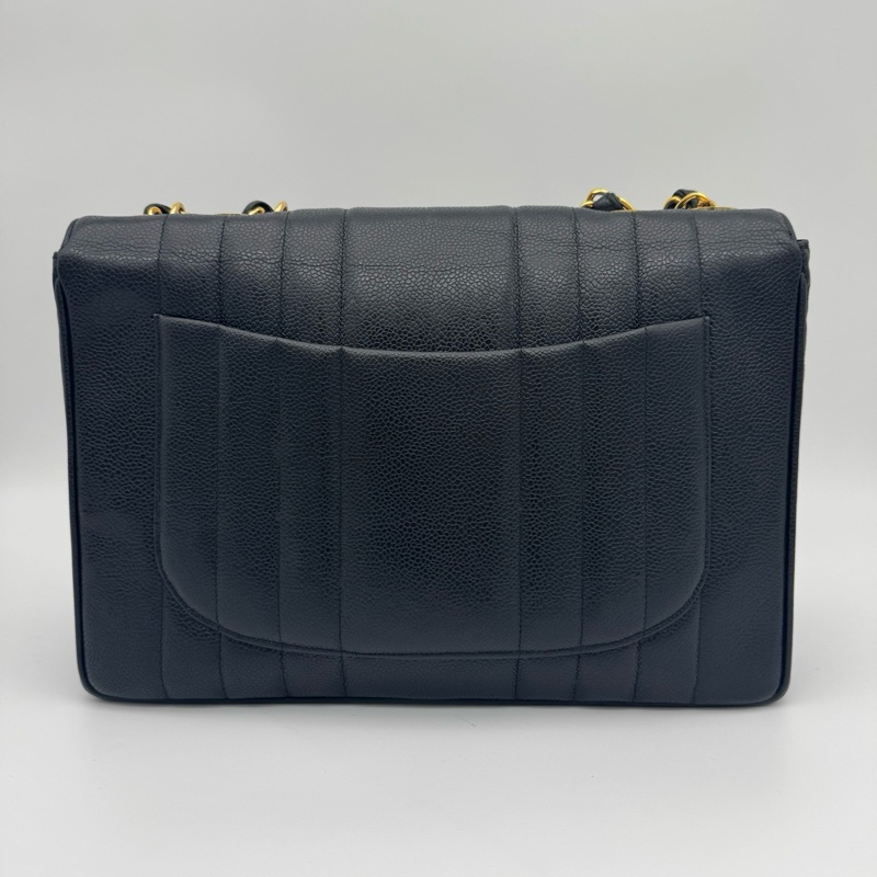 「JL精品代購」9新 香奈兒魚子醬黑金扣貝嫂30-3