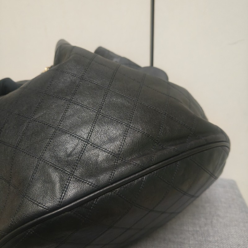 ㊣✨CHANEL✨香奈兒 黑色 老香 小香 Vintage 雙C 多背法 水桶包 肩背包/二手包/二手精品🌳二手樹屋🌳-8