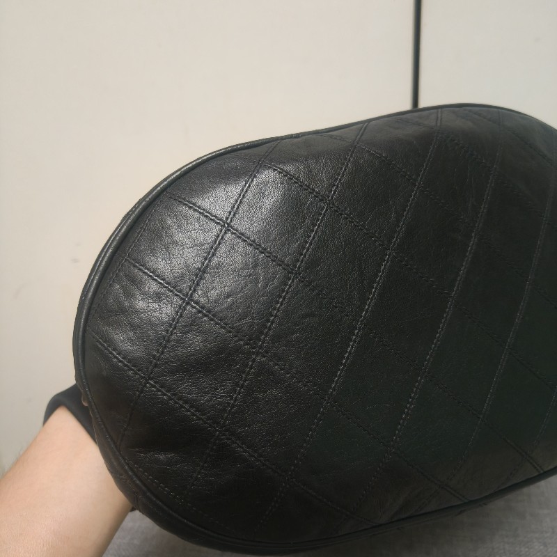 ㊣✨CHANEL✨香奈兒 黑色 老香 小香 Vintage 雙C 多背法 水桶包 肩背包/二手包/二手精品🌳二手樹屋🌳-13