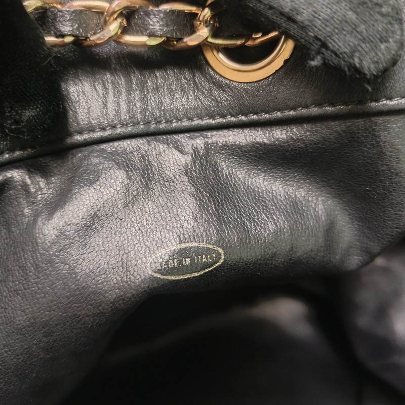 ㊣✨CHANEL✨香奈兒 黑色 老香 小香 Vintage 雙C 多背法 水桶包 肩背包/二手包/二手精品🌳二手樹屋🌳-40