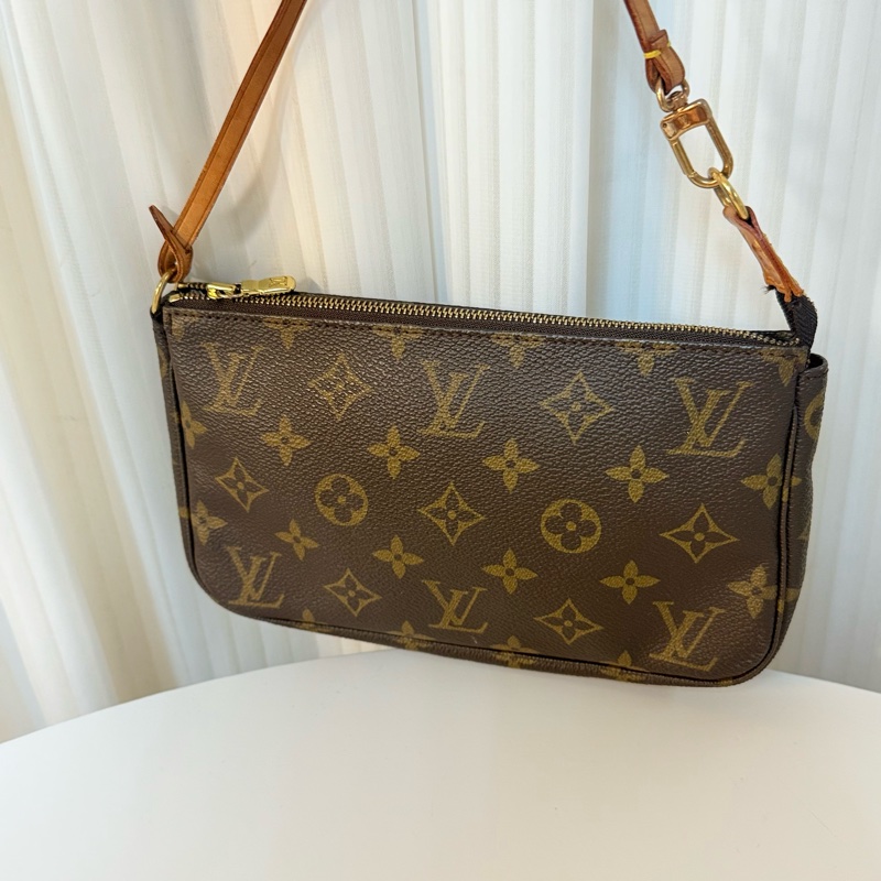 ✔️Louis Vuitton LV M51980 Monogram麻將包/手提包/肩背包-1