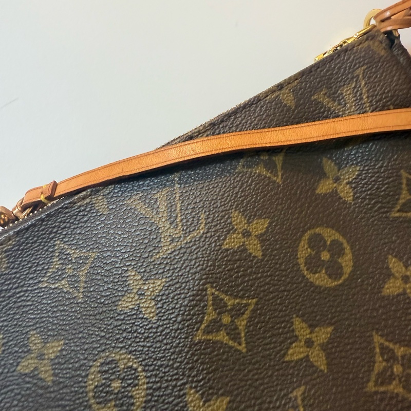 ✔️Louis Vuitton LV M51980 Monogram麻將包/手提包/肩背包-11