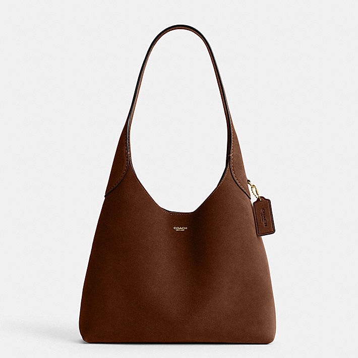 Coach BROOKLYN 28 麂皮 布魯克林 （2025秋冬新色）台灣購證-7