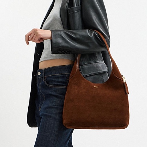 Coach BROOKLYN 28 麂皮 布魯克林 （2025秋冬新色）台灣購證-10