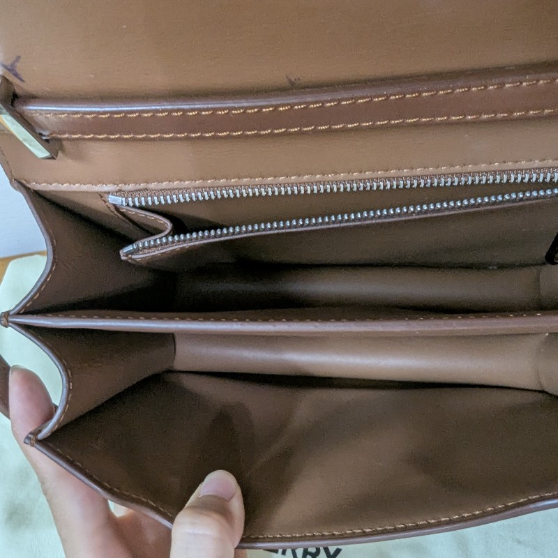 BURBERRY TB TB包 風琴包 棕色-8