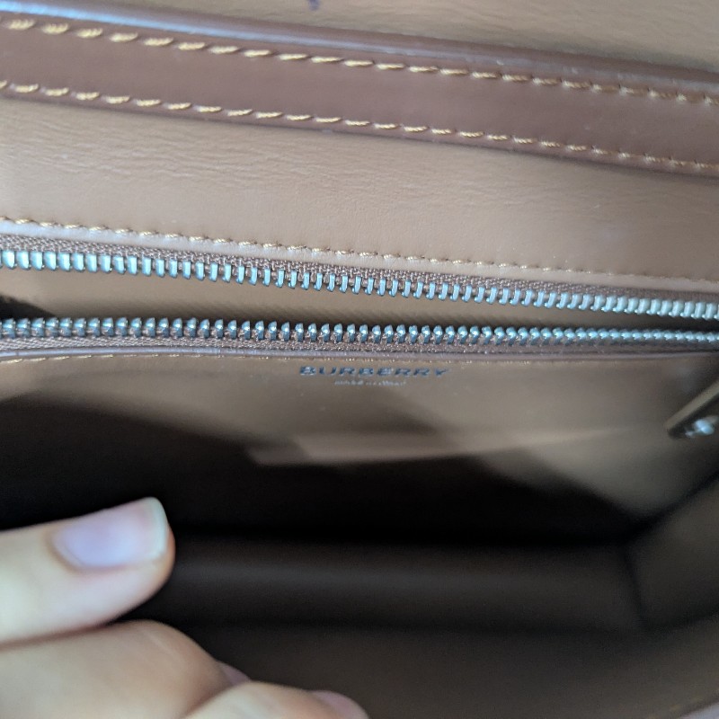 BURBERRY TB TB包 風琴包 棕色-9