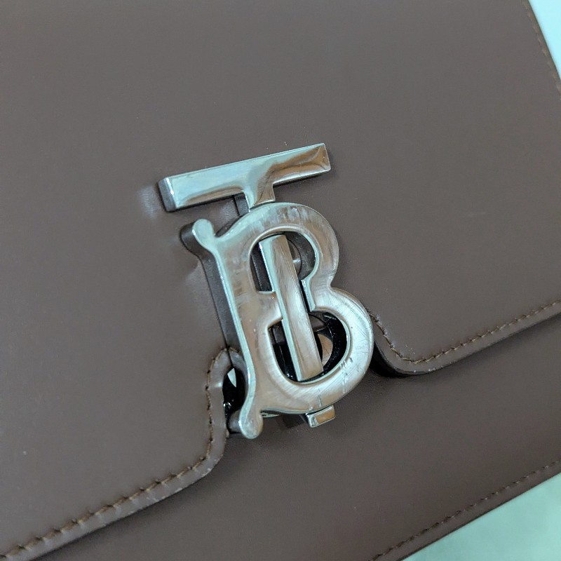 BURBERRY TB TB包 風琴包 棕色-25