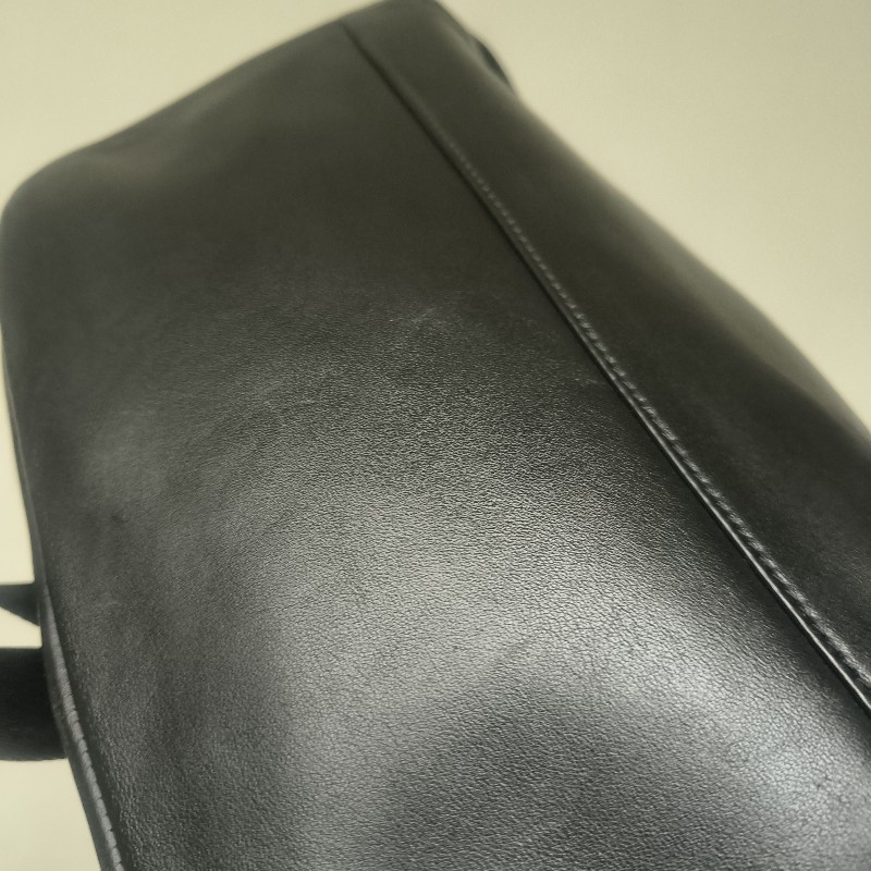 來囉‼️來囉‼️雙11優惠上車囉🚒超狂降價只到11/11🎁㊣✨COACH✨蔻馳 黑色 老花 皮革 掀蓋 抽繩 後背包/二手包/二手精品🌳二手樹屋🌳-12