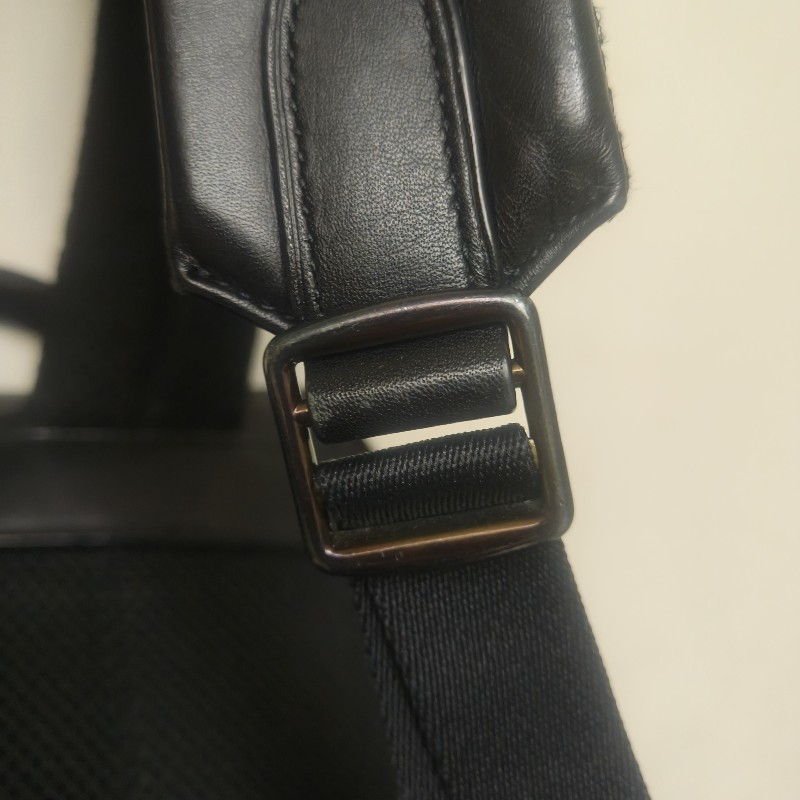 來囉‼️來囉‼️雙11優惠上車囉🚒超狂降價只到11/11🎁㊣✨COACH✨蔻馳 黑色 老花 皮革 掀蓋 抽繩 後背包/二手包/二手精品🌳二手樹屋🌳-35