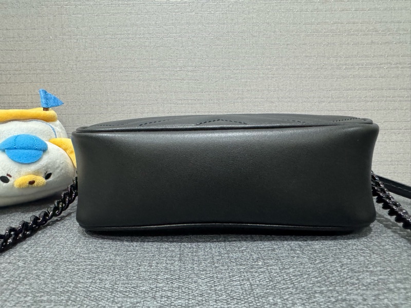 Gucci 黑色GG marmont 系列相機包(小)📷 全新閒置-2