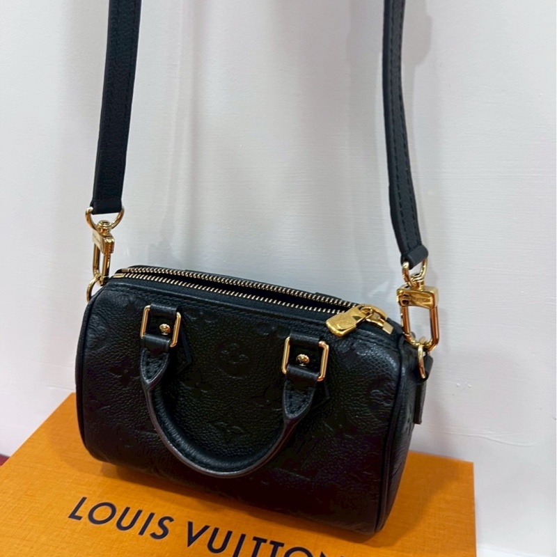 限時優惠❤️‍🔥Louis Vuitton Nano speed 全黑牛皮-8