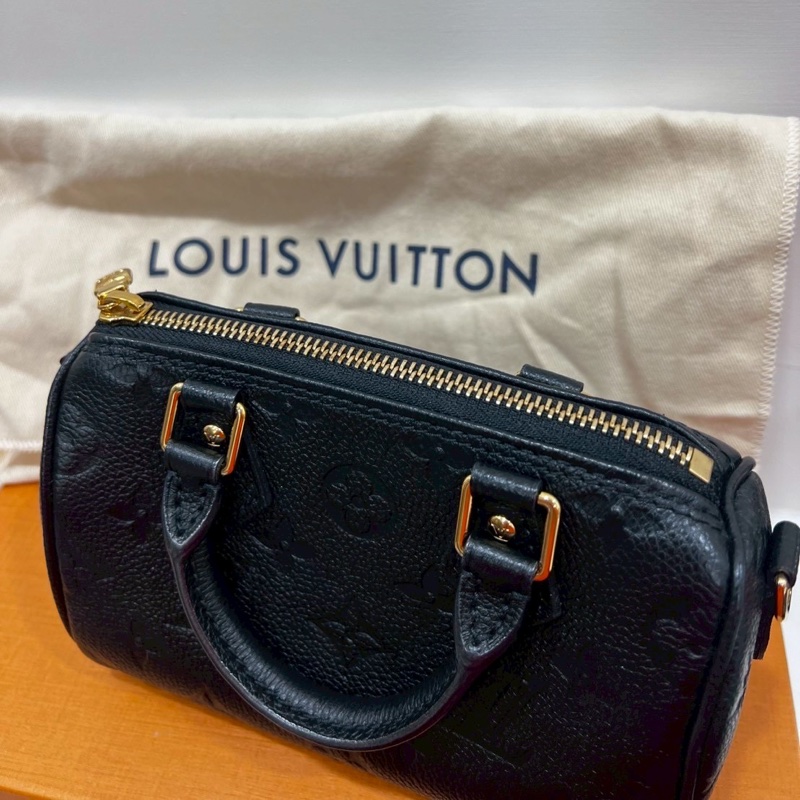 限時優惠❤️‍🔥Louis Vuitton Nano speed 全黑牛皮-10