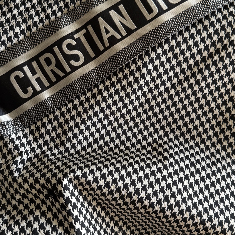 Dior連帽機能外套 XS 超級經典千鳥格紋衝鋒衣-5