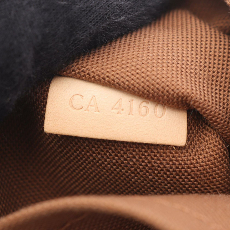 Louis Vuitton Messenger Bobble MM 塗層帆布字母設計單肩包,棕色,M97038-4